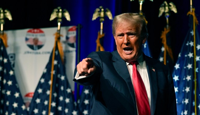 Trump denounces Israel abroad and the Constitution at home