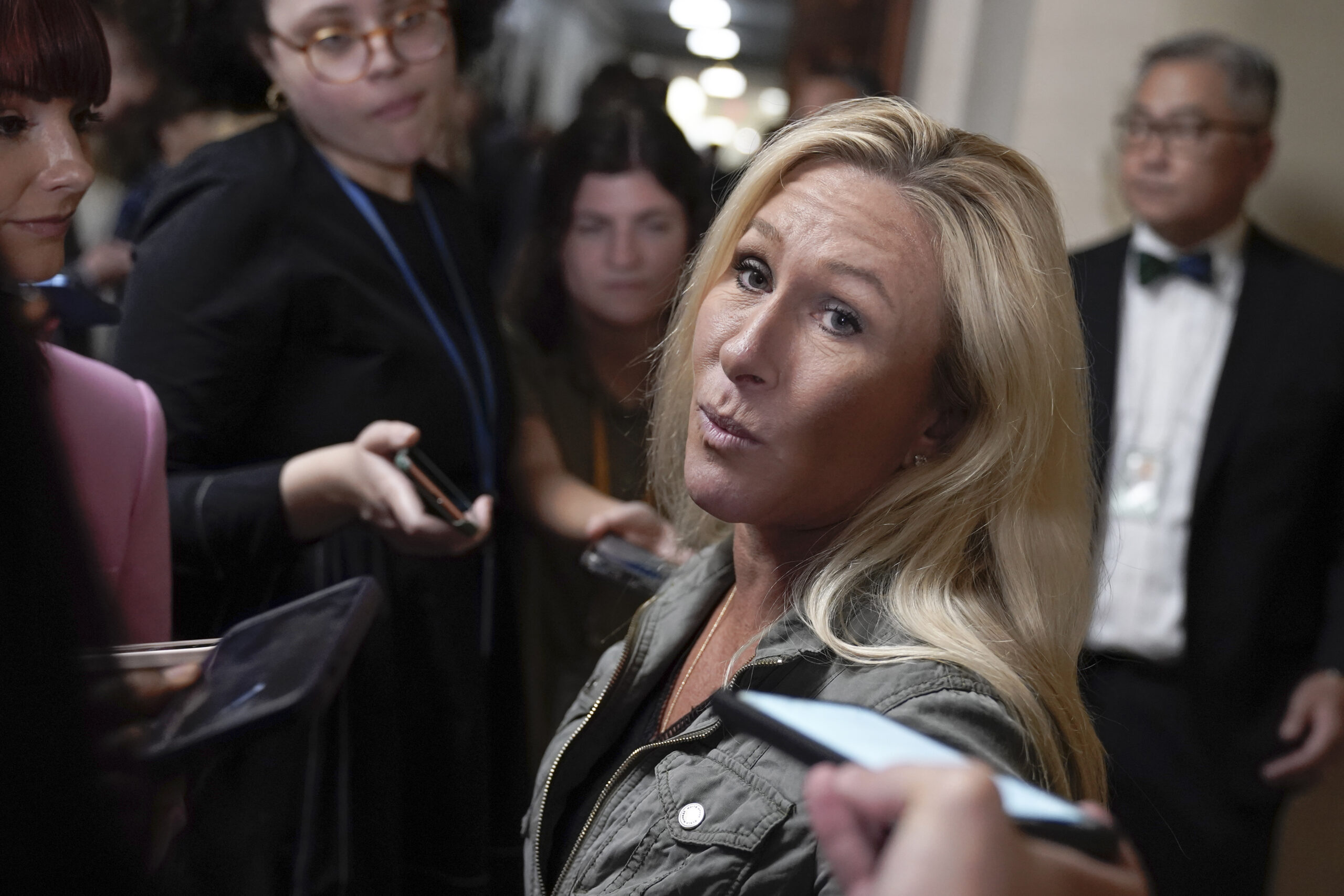 MTG warns Speaker Johnson’s ‘grace period is over’ as he returns to appropriations mess