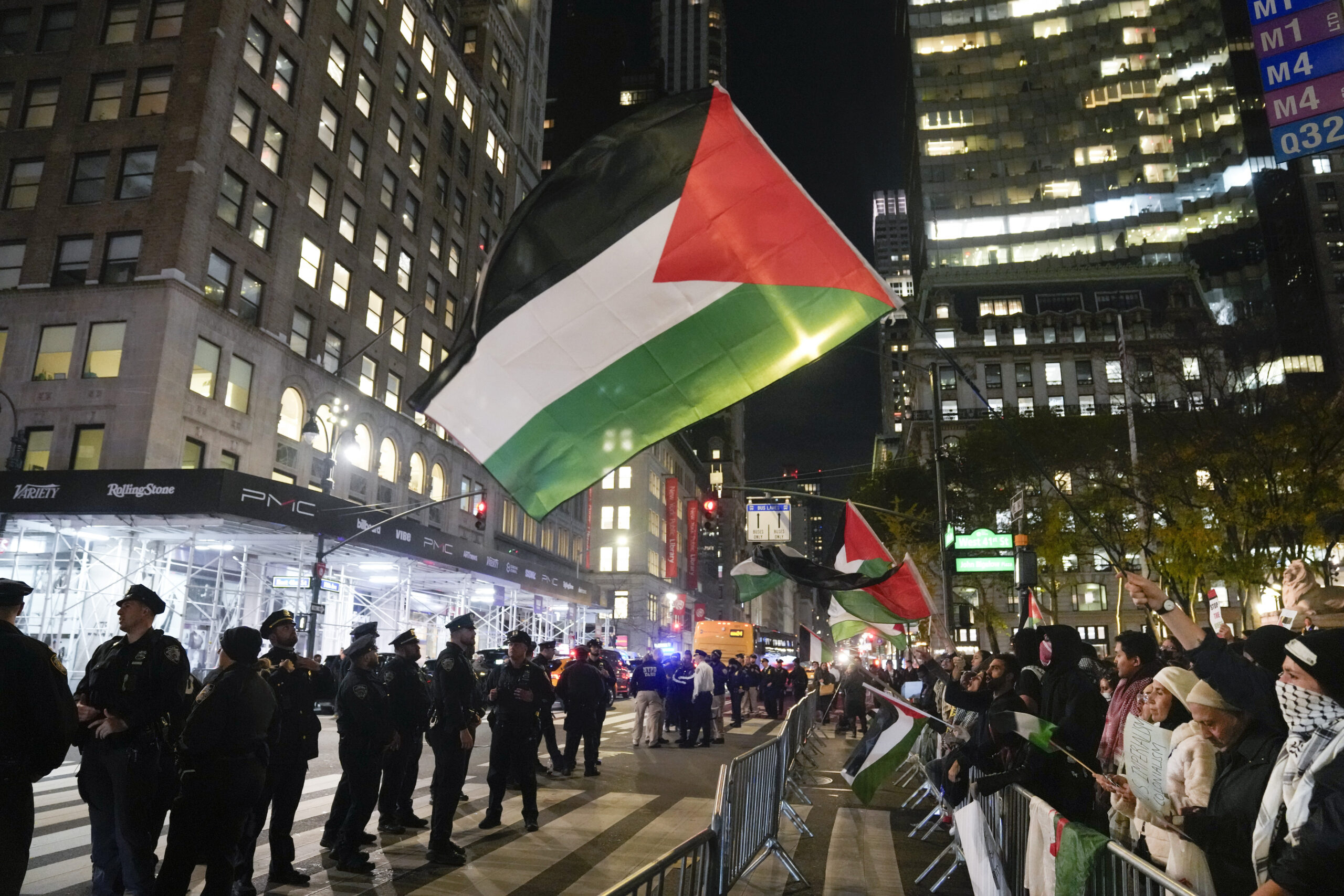 Pro-Palestinian protesters disrupt JFK Airport in New York