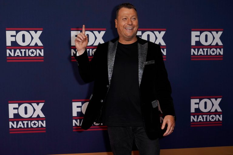 Jimmy Failla arrives at Fox Nation's Patriot Awards, on Thursday, Nov. 16, 2023, in Nashville, Tennessee.