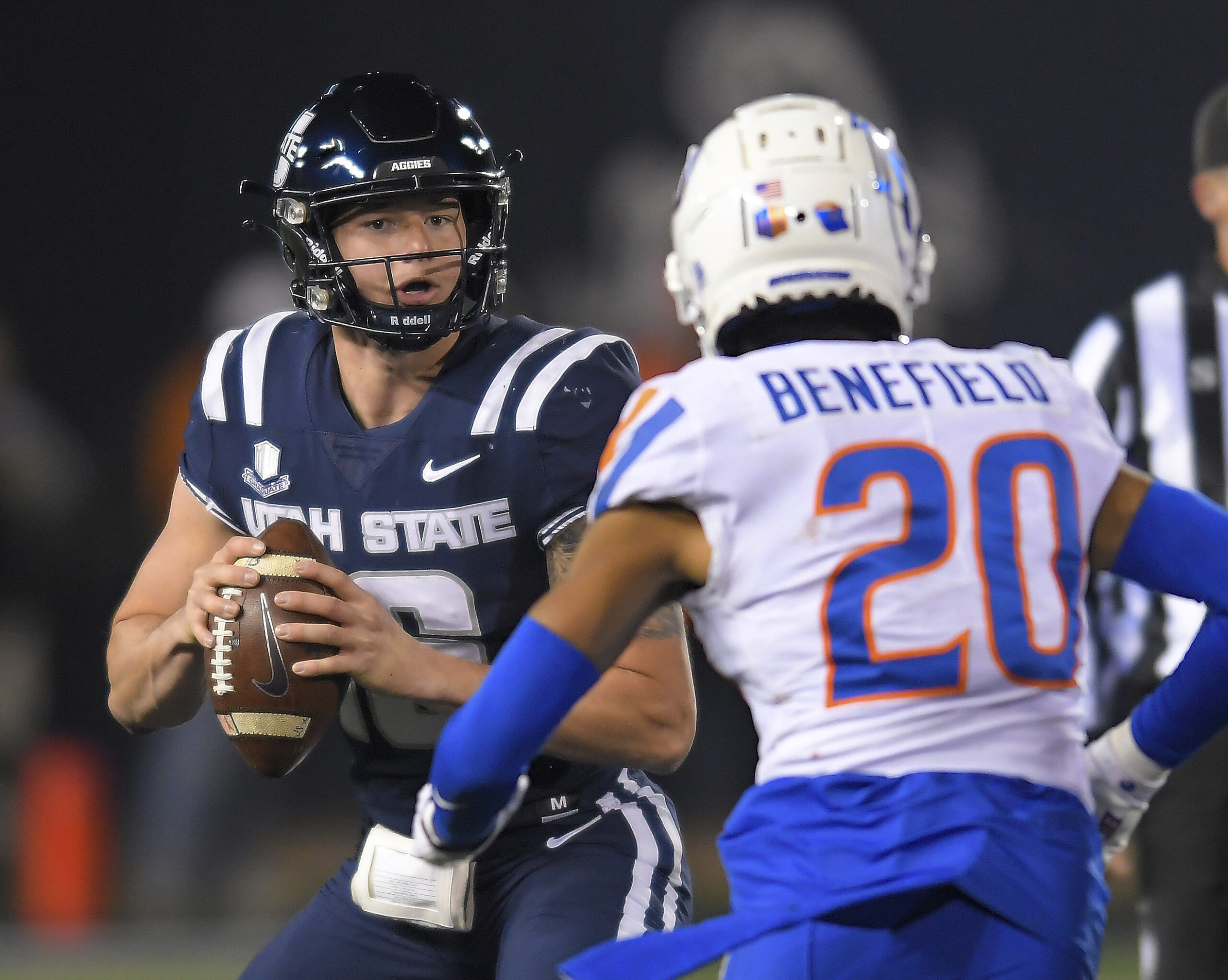 Utah State quarterback gives up final year of eligibility, plans to become Navy SEAL