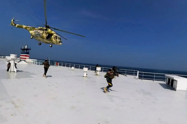 Houthis seized the ship in the Red Sea off the coast of Yemen after threatening to seize all vessels owned by Israeli companies.