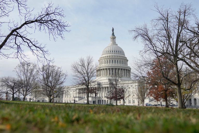 FILE - The U.S. Capitol is seen, Friday, Dec. 1, 2023, in Washington. (AP Photo/Mariam Zuhaib, File)