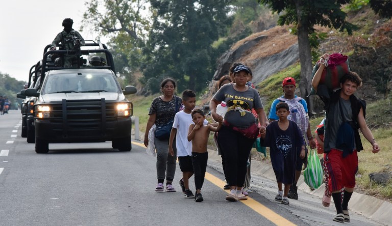 Mexican authorities rescue large group of immigrants kidnapped near US border