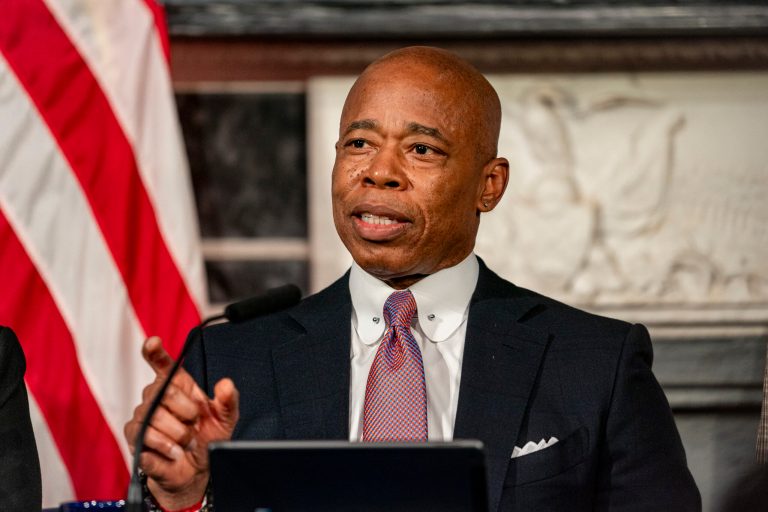 New York City Mayor Eric Adams.