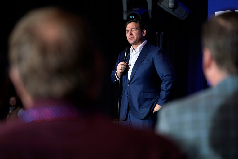 DeSantis dings Harvard in Iowa but doesn’t say he’s a graduate