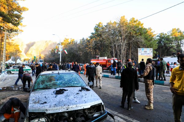 Bombings near Soleimani’s grave likely a terrorist attack in ISIS mold, US official says