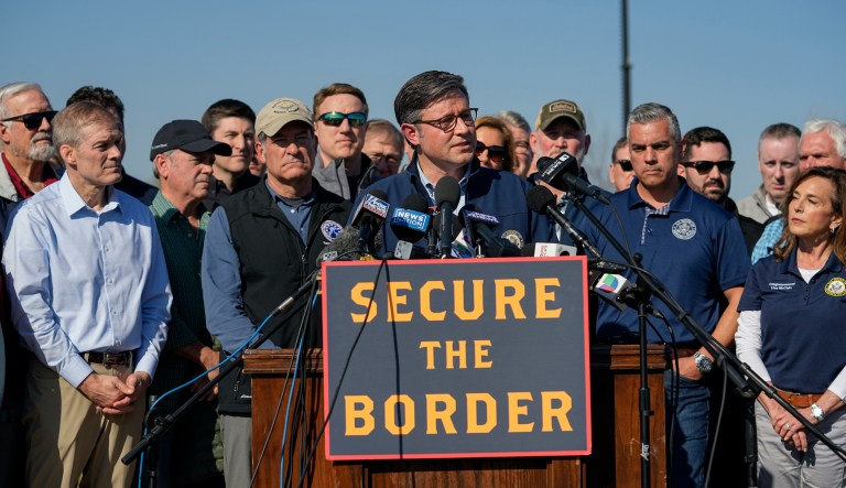 Mike Johnson considers negotiating directly with White House on border security
