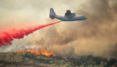 Trump says wasting water worsens California wildfires, but water is not how you fight fires