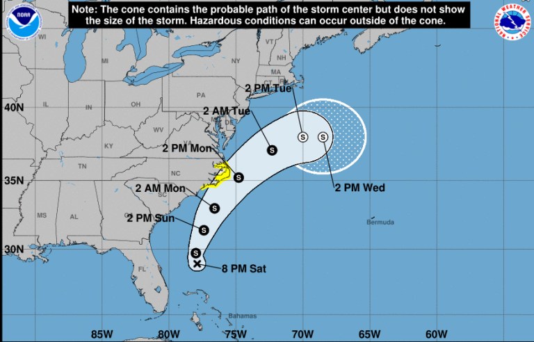 First named storm of 2020 Atlantic hurricane season expected to form off Florida coast