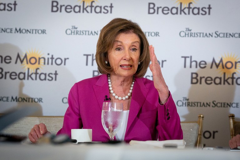 Pelosi: 80% of Trump’s focus is on infrastructure