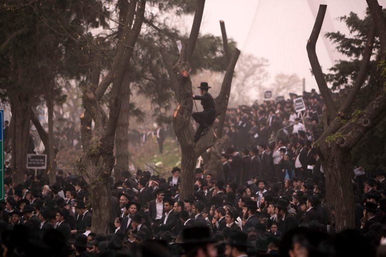 AP PHOTOS: Ultra-Orthodox Jews protest in Israel