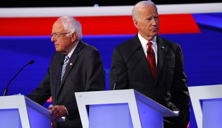 Sanders blasts Biden: 'He supported the terrible war in Iraq'