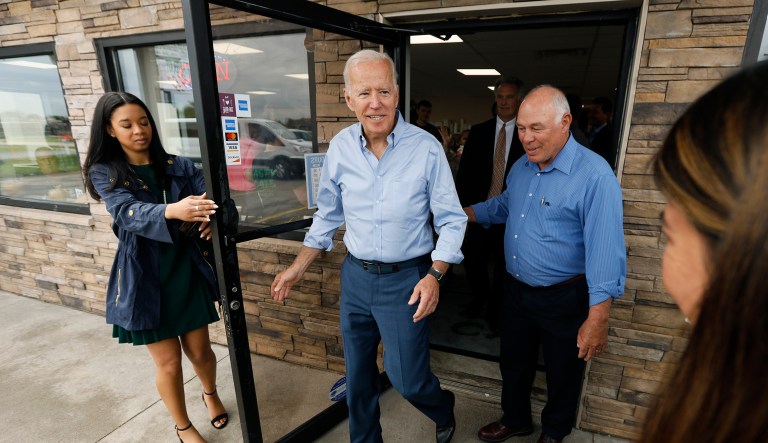 Joe Biden AWOL in Iowa, his 2008 nemesis, but campaign planning massive ground game