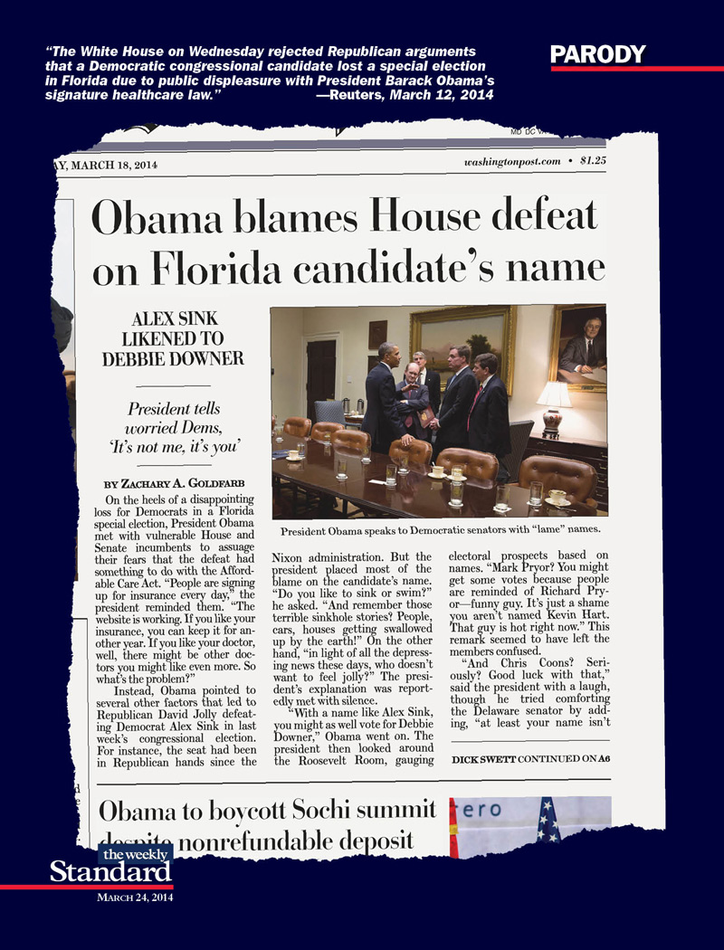Obama Jolly Well Sinks To a New Low