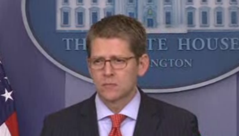 Jay Carney sneers at reporter’s request for Obama’s college records