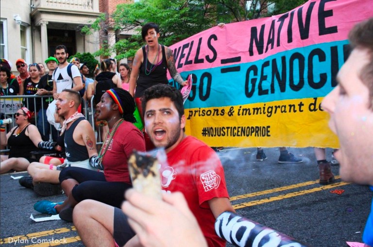 Radical protests of the DC Pride Parade add another crack to the DNC’s unity narrative