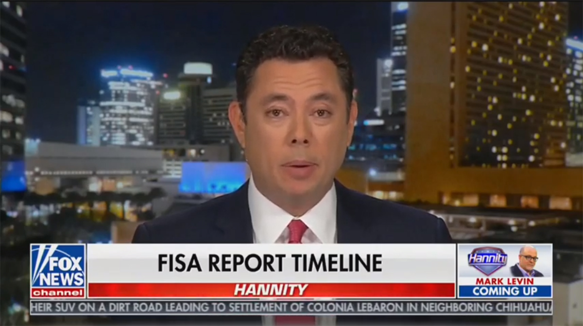 Jason Chaffetz: FISA report delay signals Durham prosecution