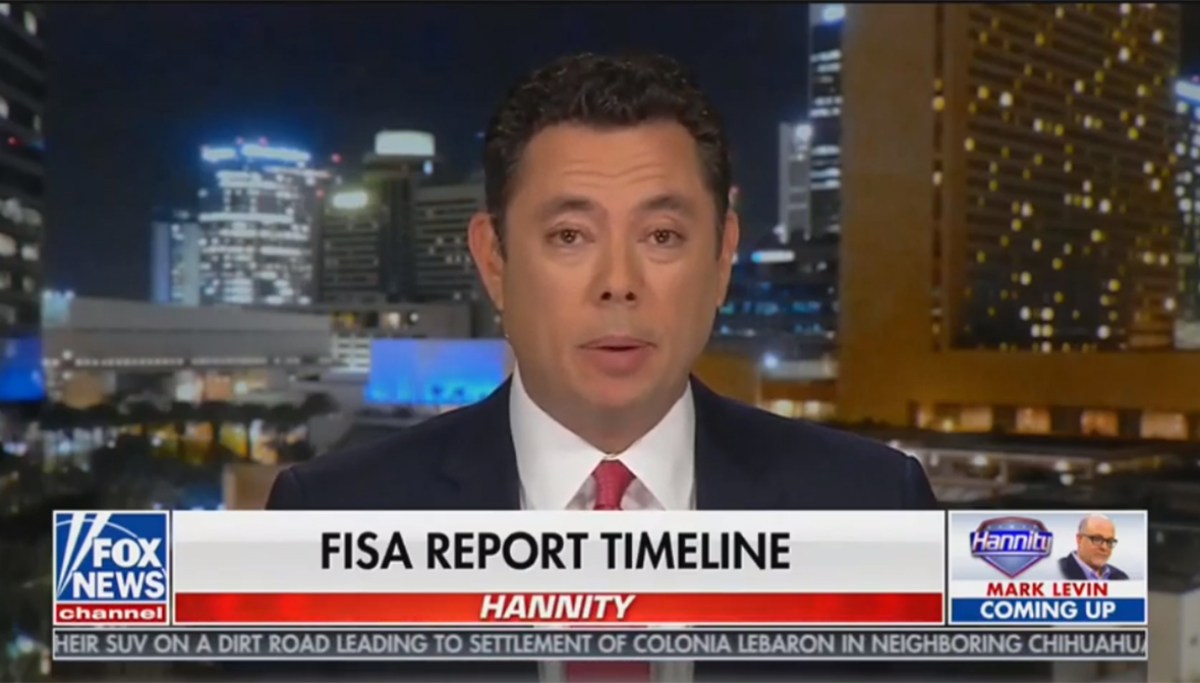 Jason Chaffetz: FISA report delay signals Durham prosecution