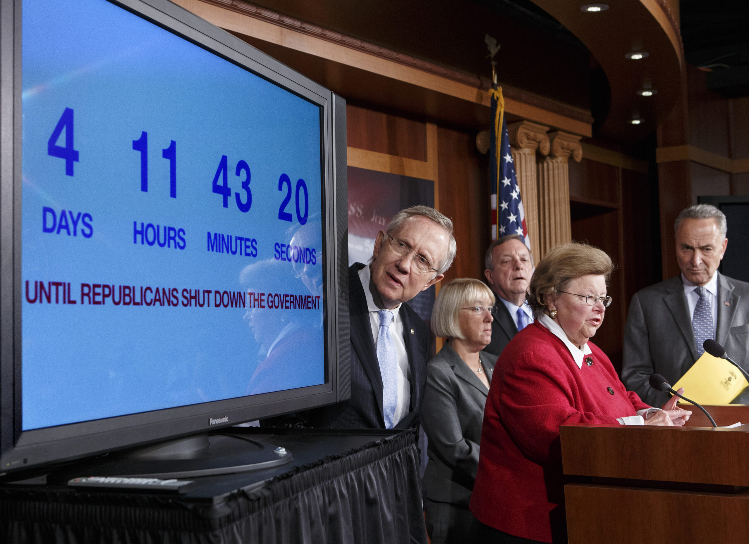 No compromise: Government on brink of a shutdown?