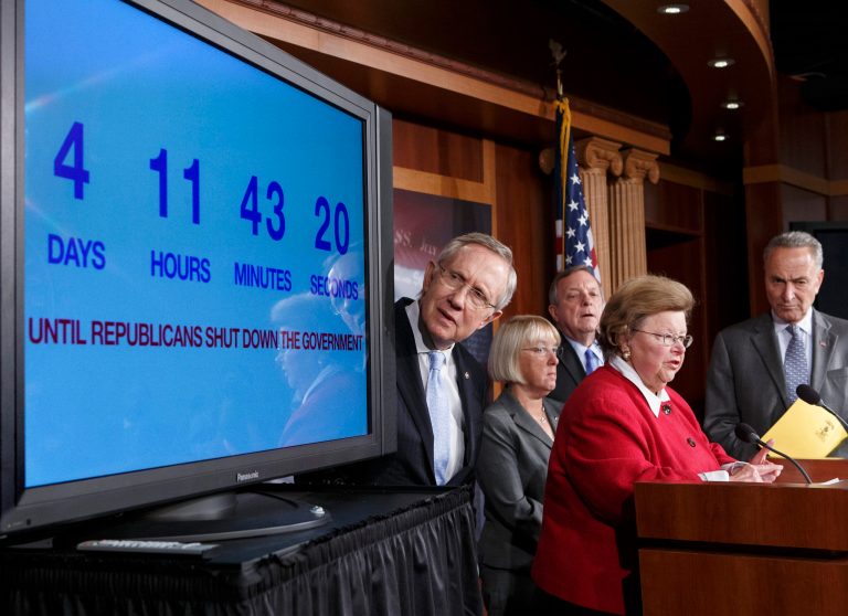 No compromise: Government on brink of a shutdown?