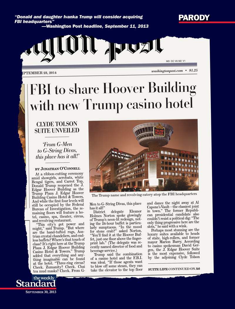 Federal Bureau of Trump