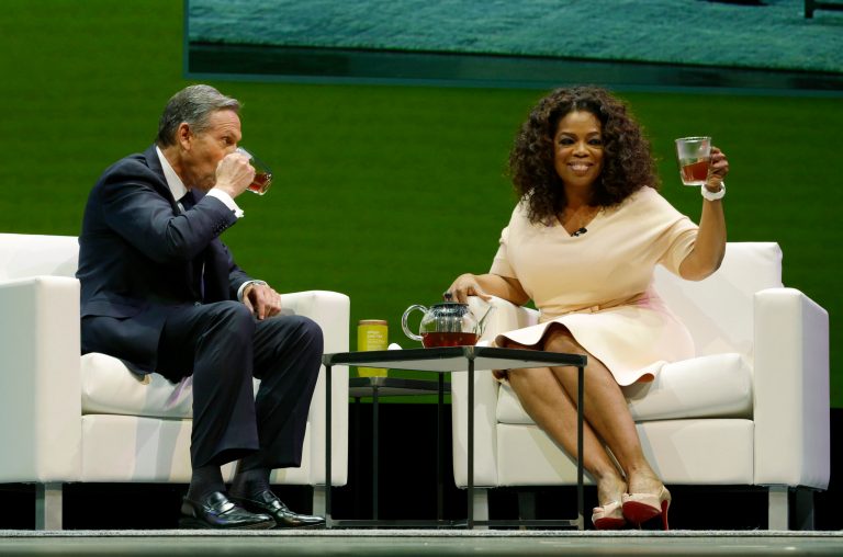 Oprah gives Starbucks a celebrity shot