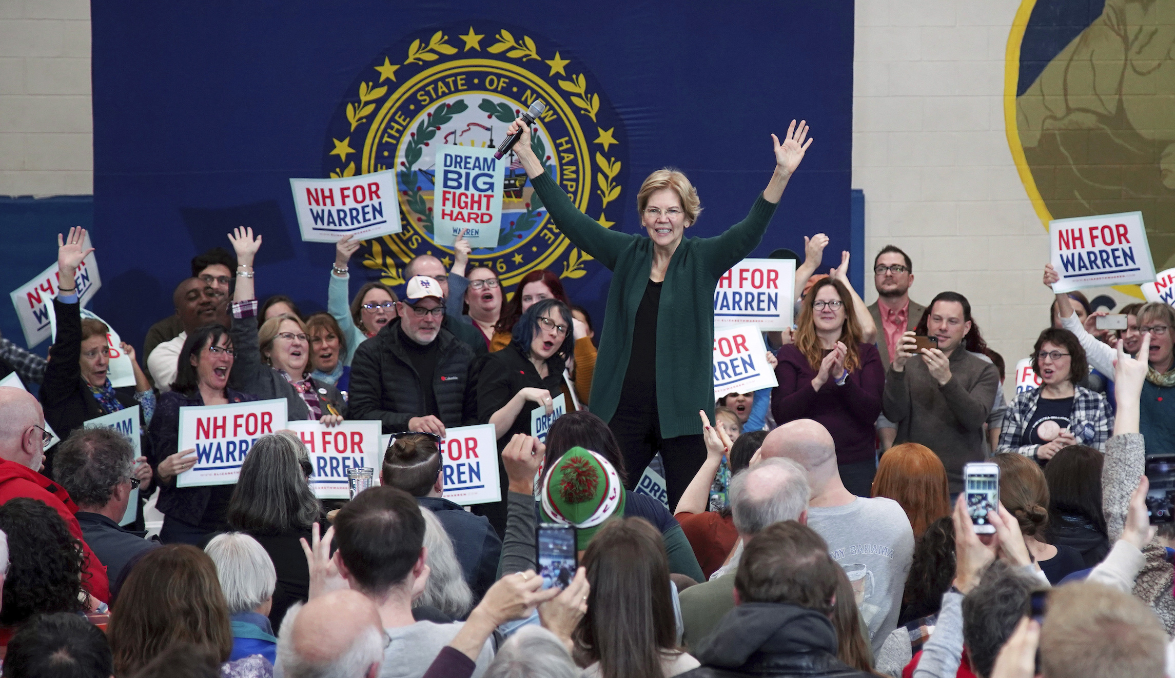 'Why wouldn’t I have a woman for a running mate?': Elizabeth Warren floats all-woman ticket