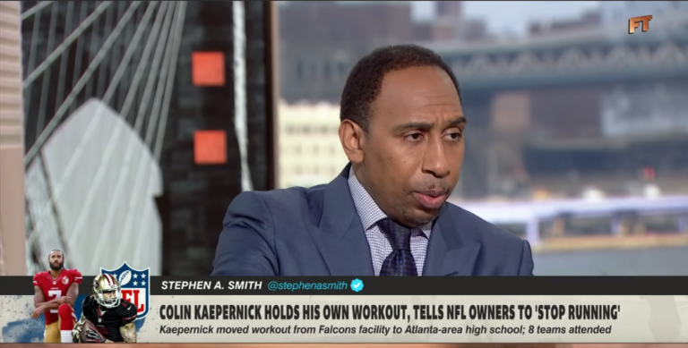 Stephen A. Smith, who sucks up to China, wants you to think he cares about justice and equality