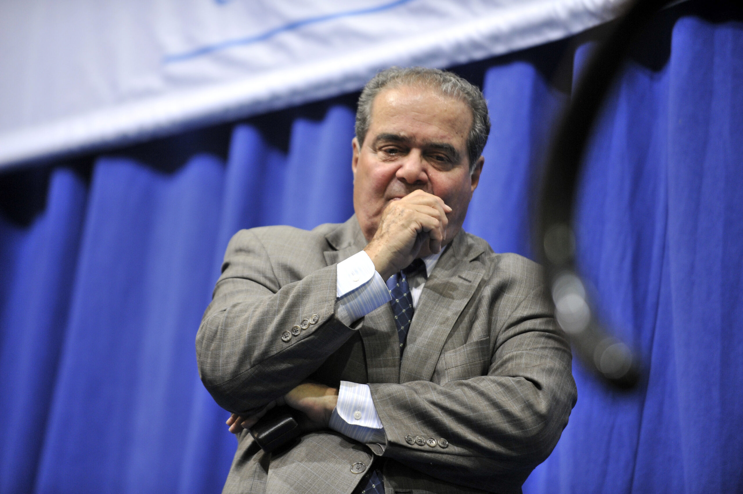 Is Antonin Scalia the Supreme Court’s swing vote in a major Big Labor case?