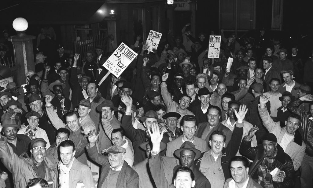 The decline of the labor union