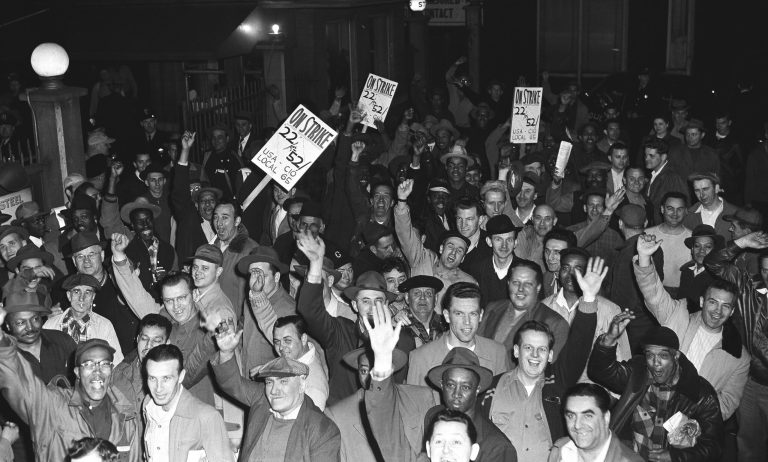 The decline of the labor union