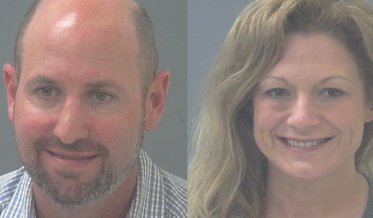 ‘Despicable parenting!’: Florida doctors arrested for stealing Trump 2020 flag in front of children