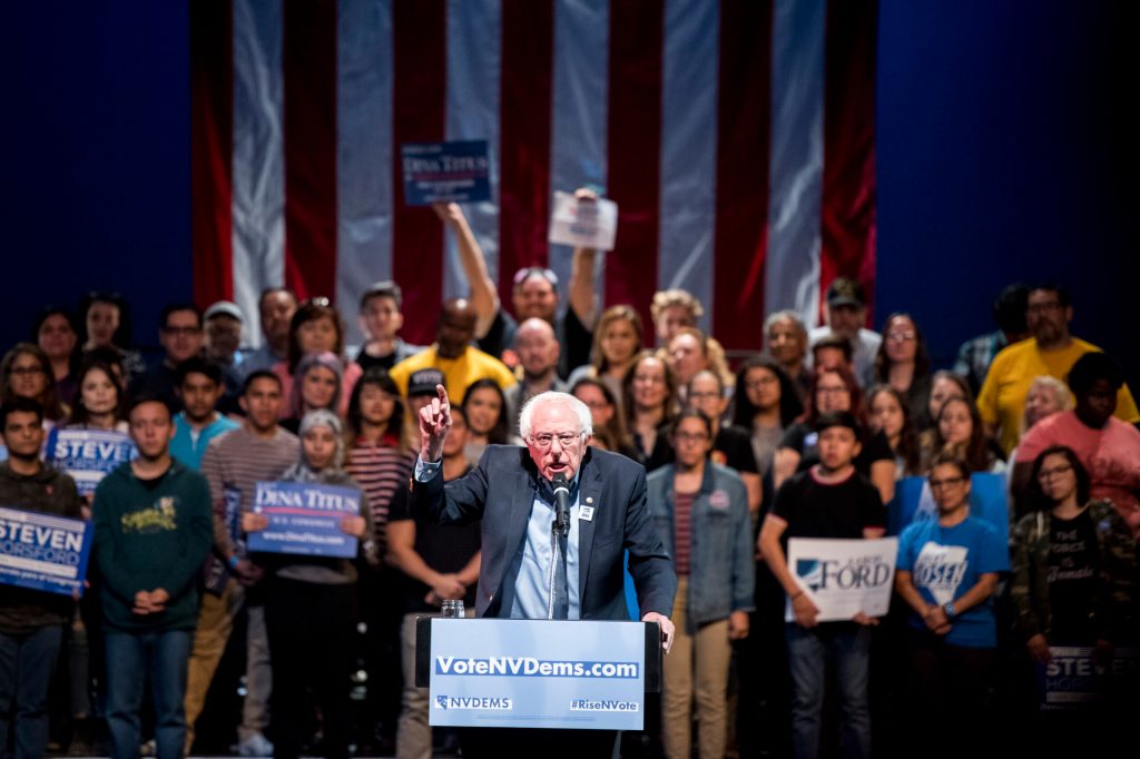 Bernie Sanders Is Shrinking