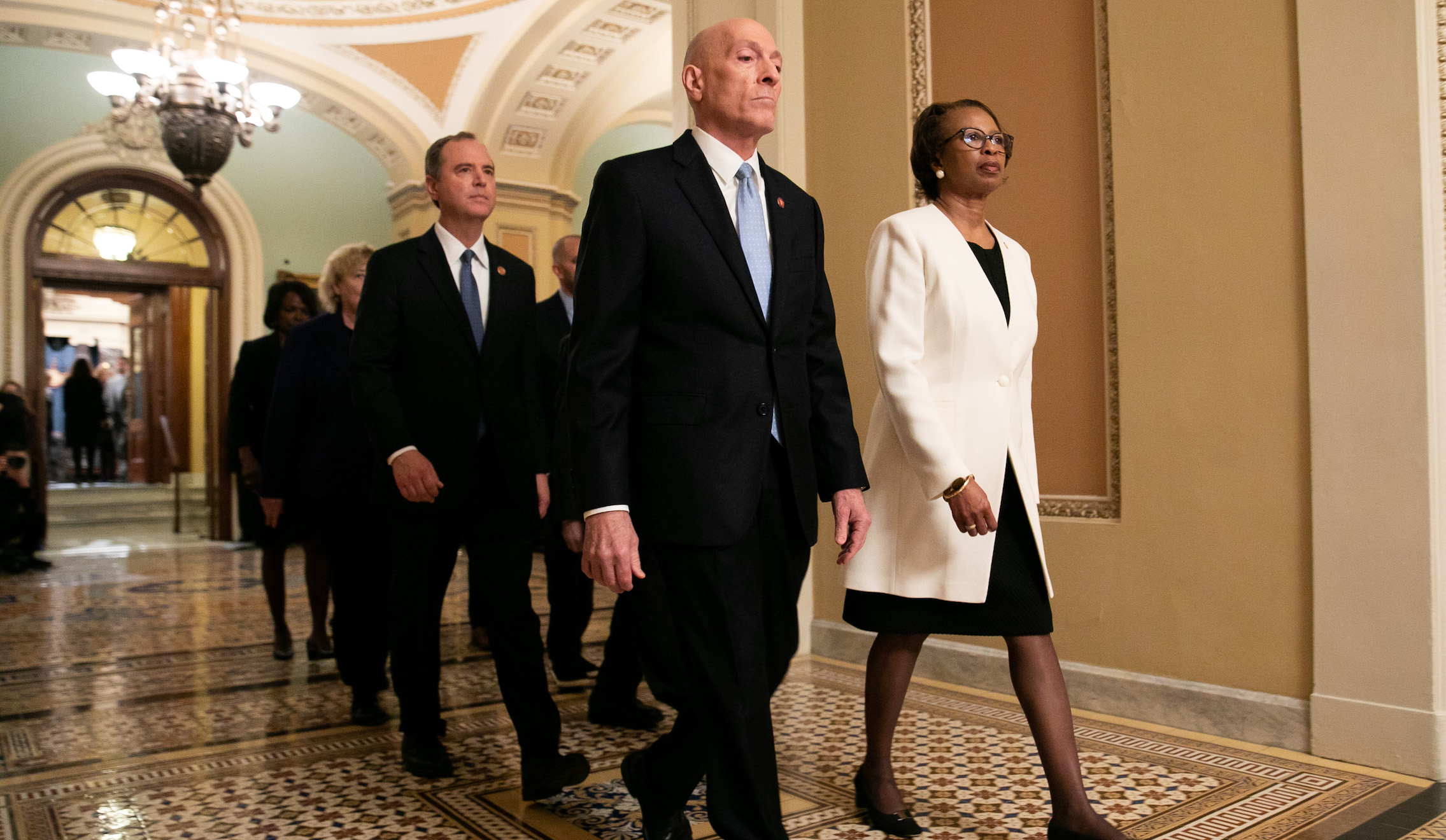 Senate impeachment proceedings open as House Democrats present charges