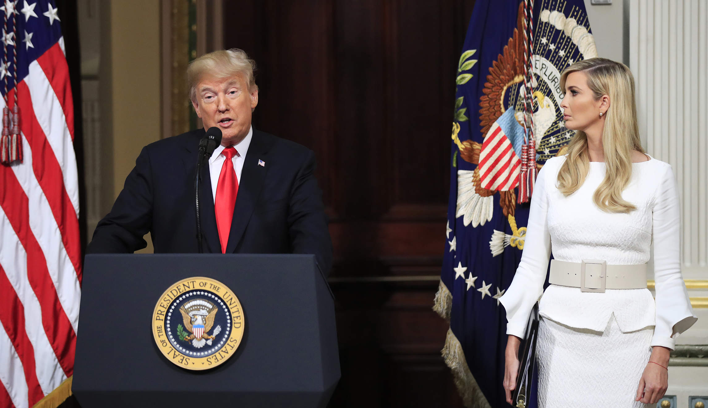 Ivanka Trump rejects assertions the president fosters climate of hate