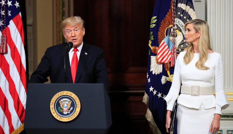 Ivanka Trump rejects assertions the president fosters climate of hate