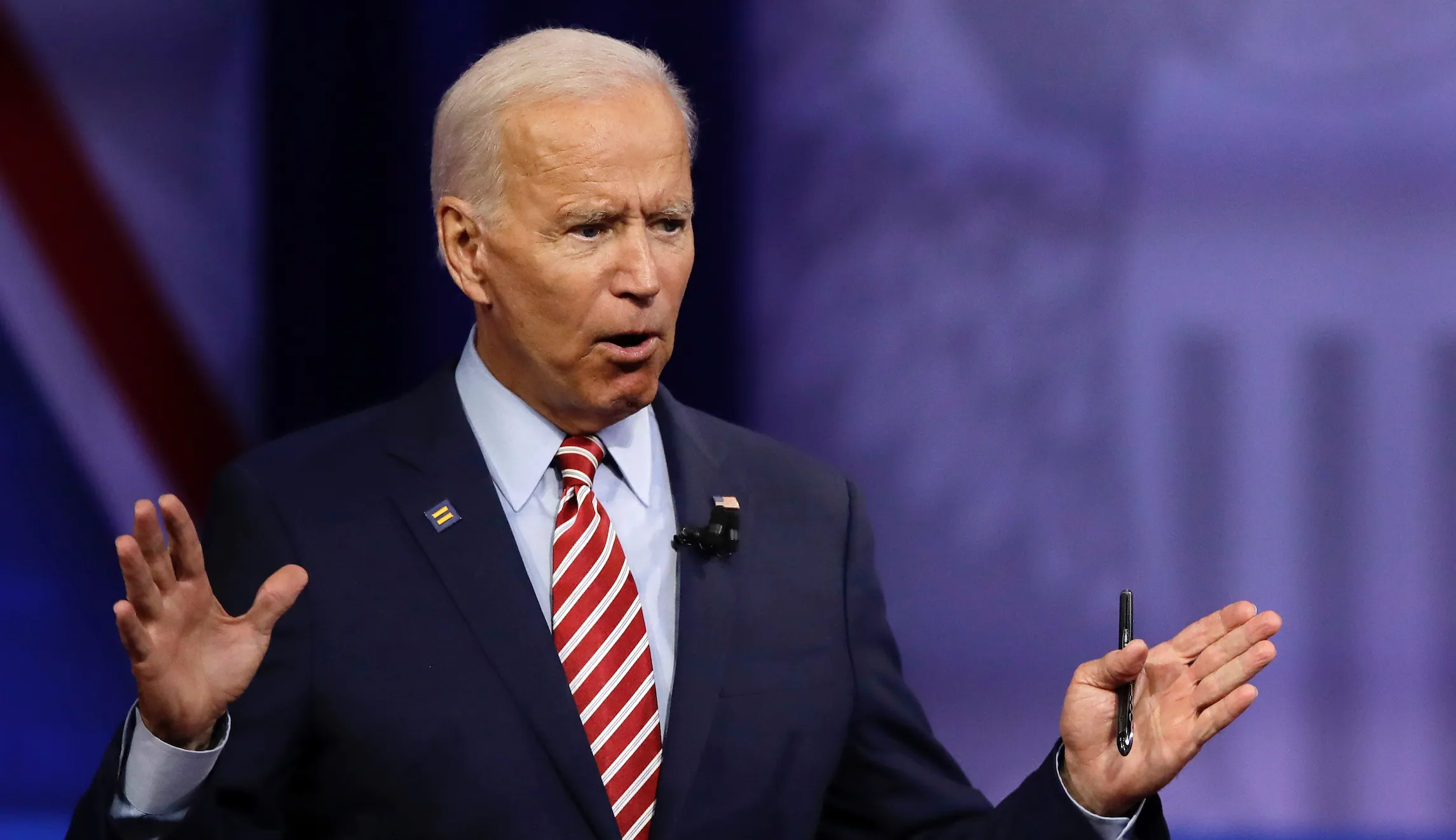 ‘Well, now there’s 12’: Biden grouses about crowded 2020 Democratic debate stage