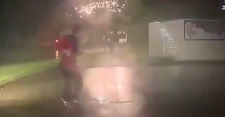 WATCH: Burst of electricity disrupts Texas meteorologist’s report on Hurricane Laura