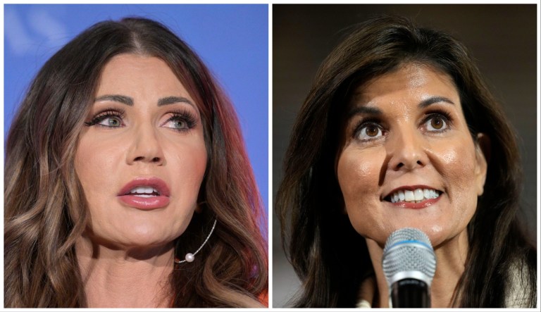 Kristi Noem lashes out at idea of Nikki Haley taking vice presidential spot on Trump ticket