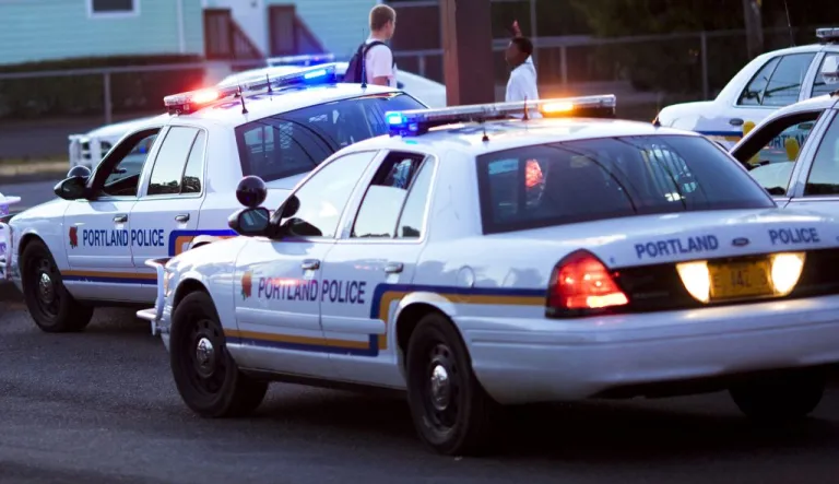 police car