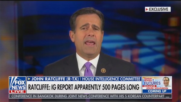 Ratcliffe: Democrats 'racing' to beat disclosure that 'damages the Obama-Biden administration'
