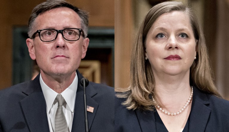 Two of Trump’s Fed nominees advance in Senate