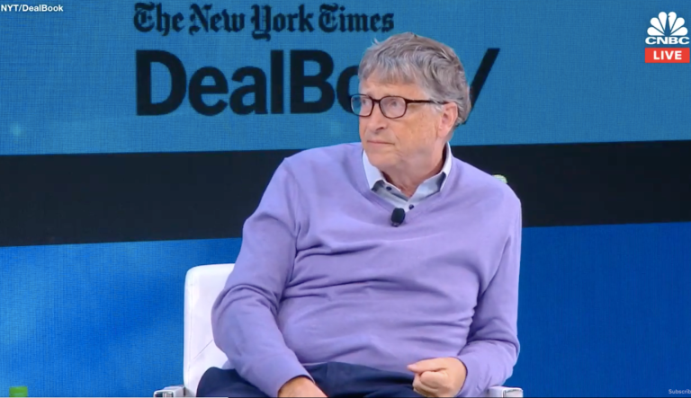 ‘I’m not sure how open-minded she is': Bill Gates refuses to say if he would vote for Warren