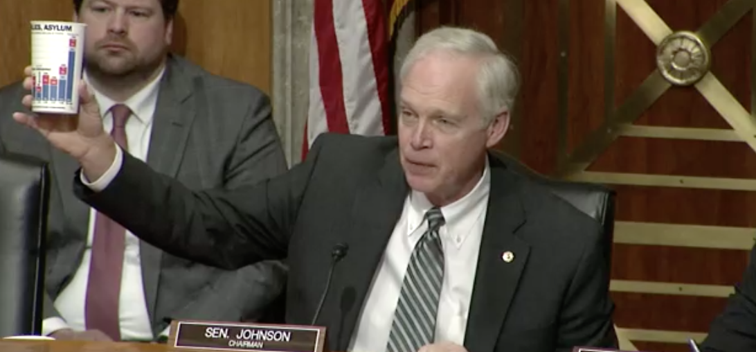 Notebook: <i>Um, no dad</i>, says Don Trump Jr., Sen. Ron Johnson's 'chart cup'