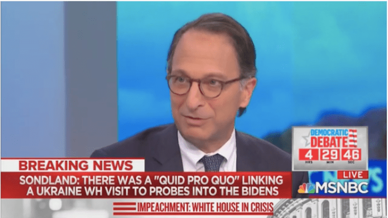 'There is a reason to do it': Top Mueller prosecutor encourages Democrats to fight for Sondland documents