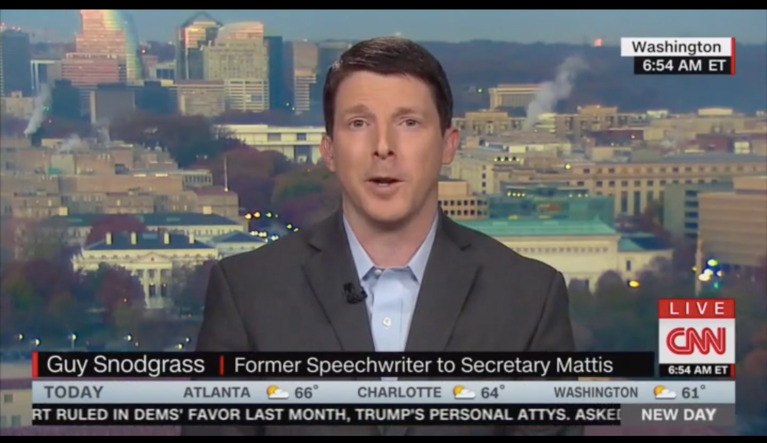‘No, I’m not the writer’: Former Mattis speechwriter denies he wrote 'Anonymous' book