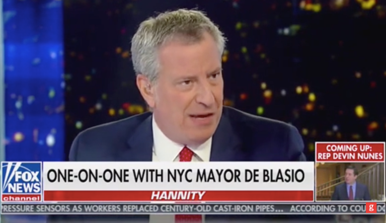 Bill De Blasio: Bloomberg only apologized for stop and frisk because of presidential bid