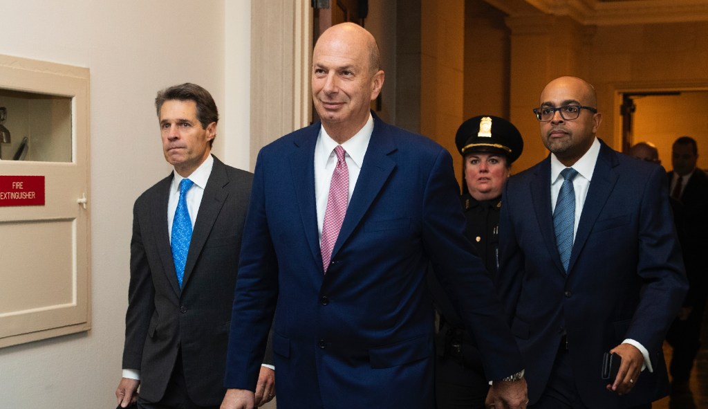 Ambassador Sondland's slick move