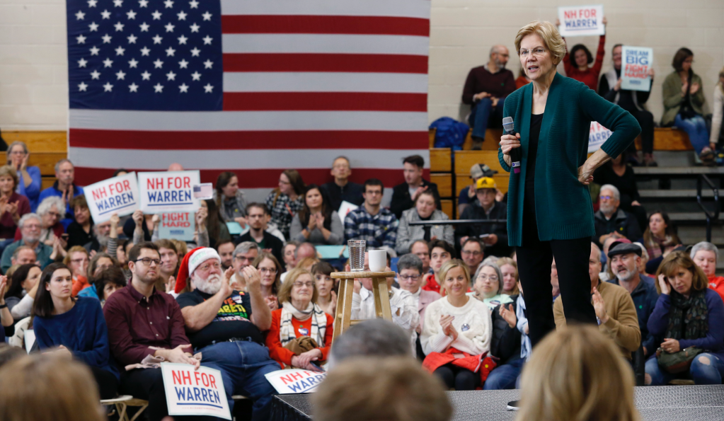 The Warren free fall is real